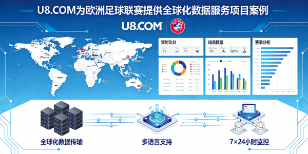 U8.COM为欧洲足球联赛提供全球化数据服务项目案例展示